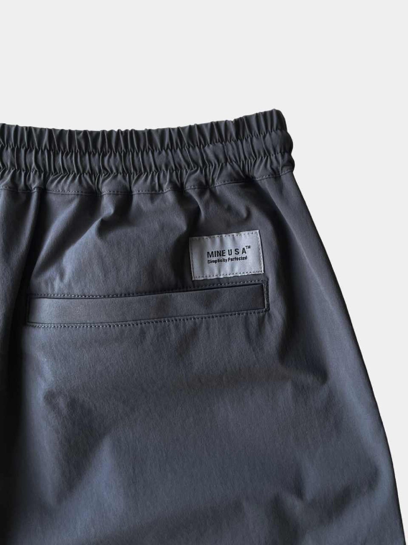 MINE USA | 4Way Stretch Nylon Shorts - Charcoal