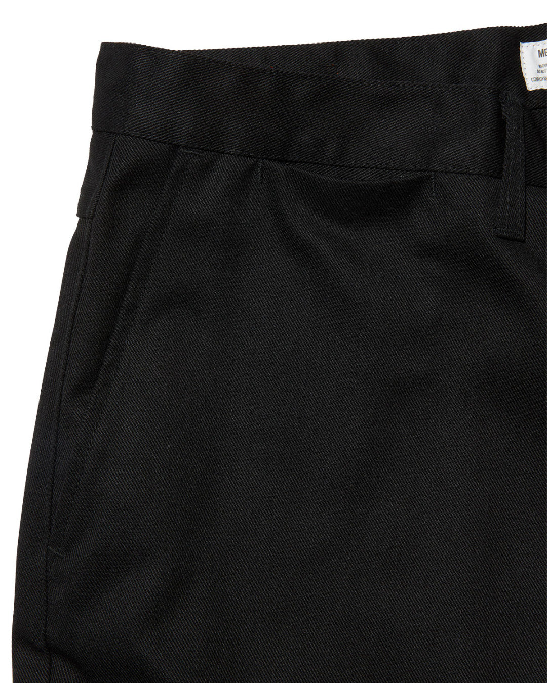 RADIALL | CNQ MOTOWN - WIDE TAPERED FIT PANTS - Black