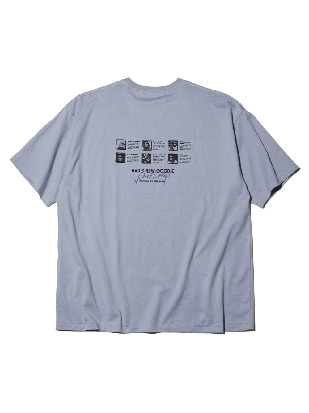 RADIALL | CHROME LADY - CREW NECK T-SHIRT S/S - Purple Haze