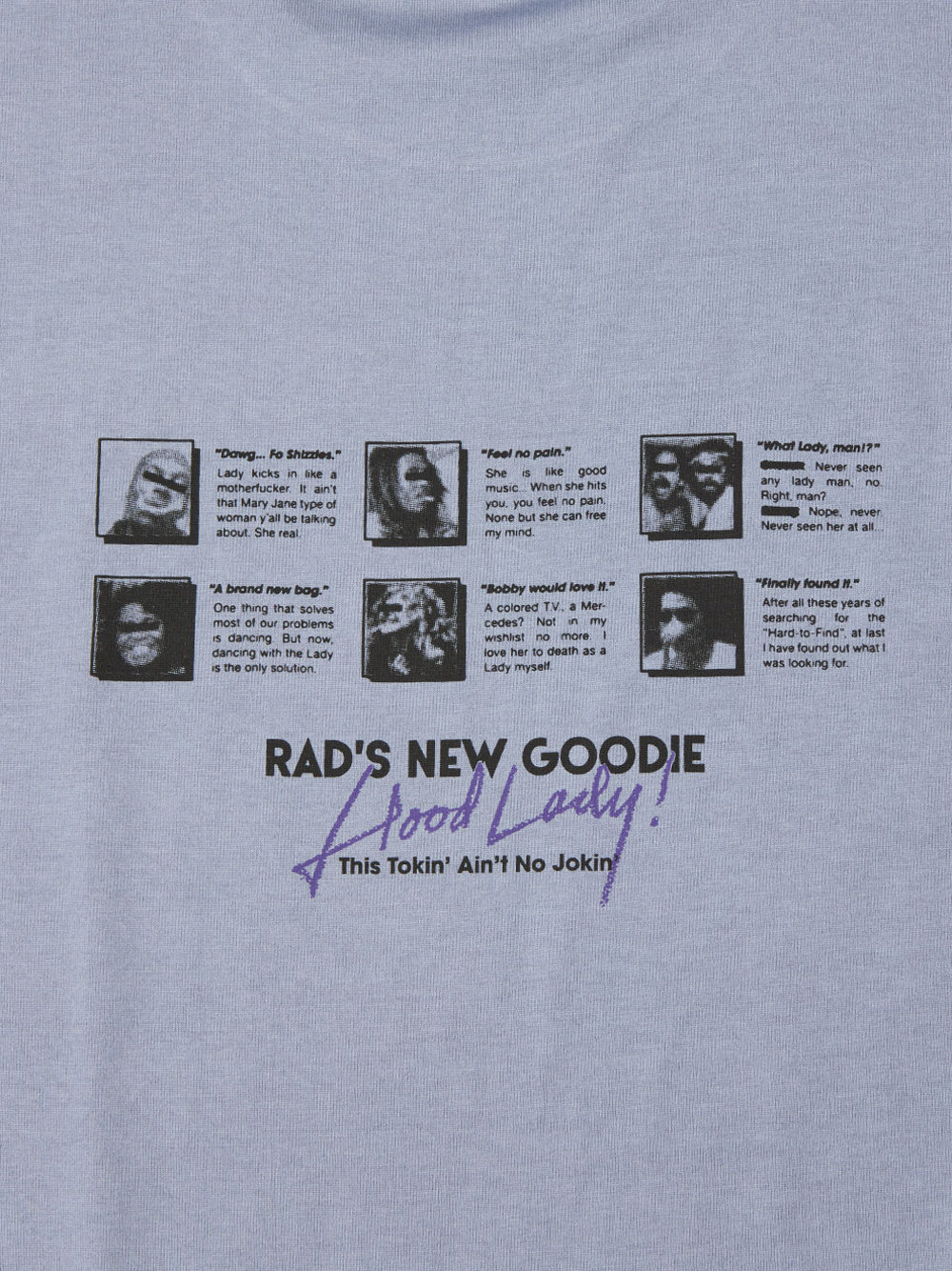 RADIALL | CHROME LADY - CREW NECK T-SHIRT S/S - Purple Haze