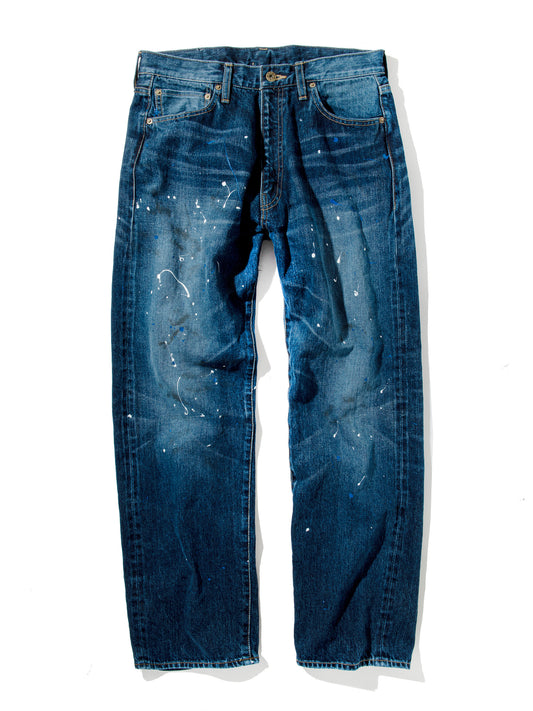 GOOD HELLER | USED STRAIGHT 5POCKET DENIM PANTS