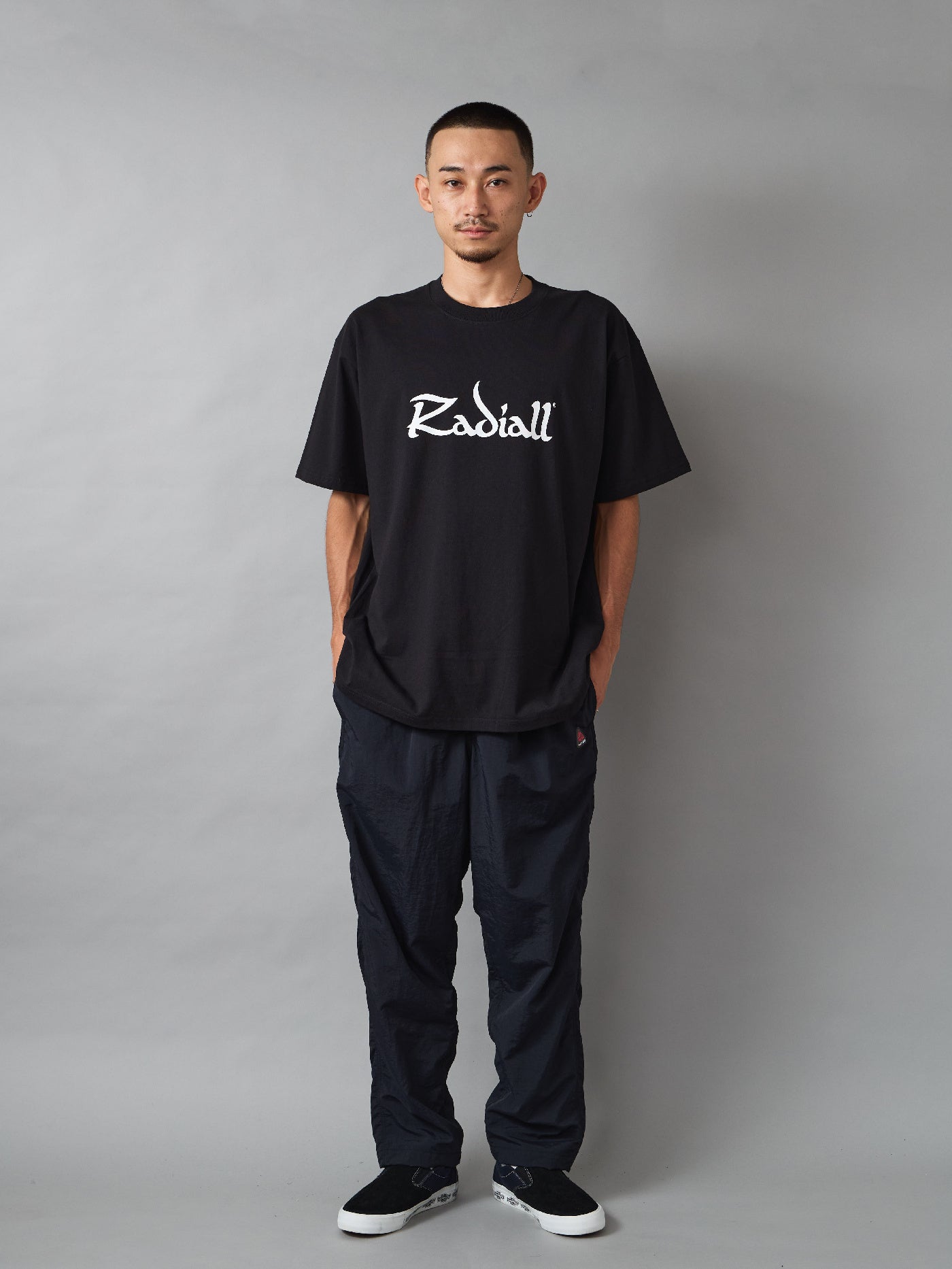 RADIALL | Riddim - CREW NECK T-SHIRT S/S - Black