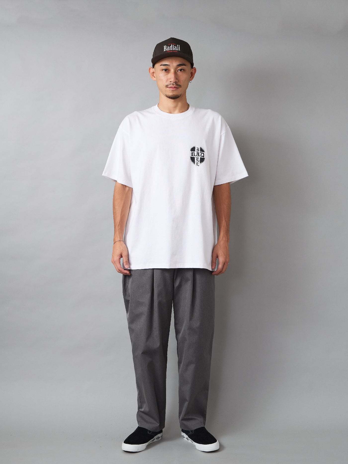 RADIALL | Charms - CREW NECK T-SHIRT S/S - White