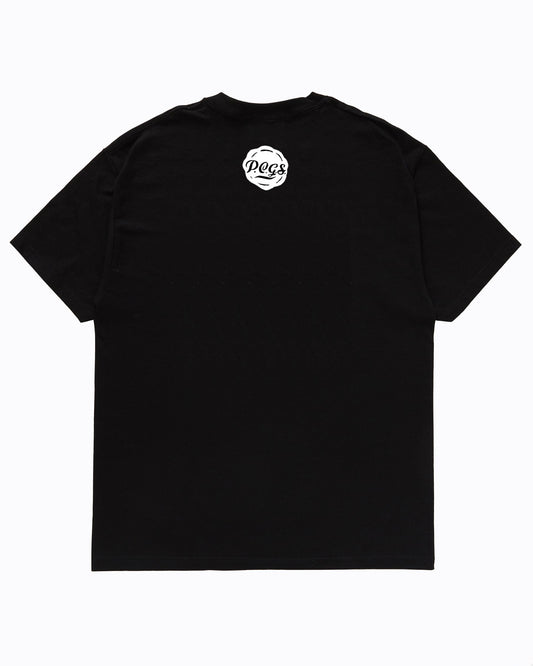 PORKCHOP | MASA SCULP TEE C - Black