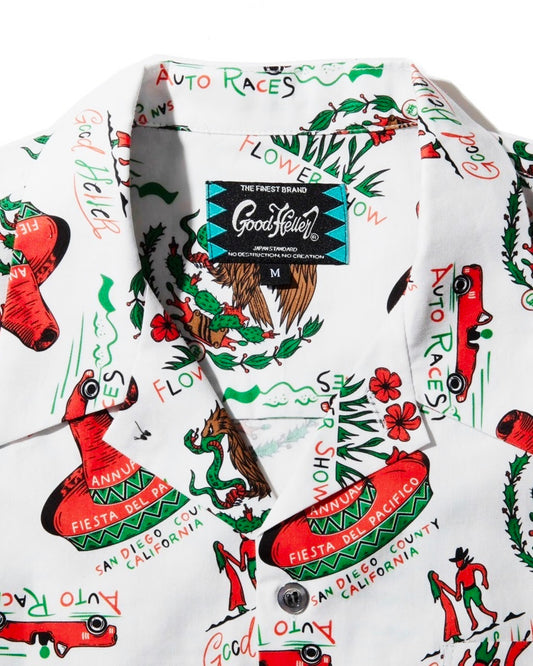 GOOD HELLER | MEXICAN ALL OVER PATTERN S/S SHIRT