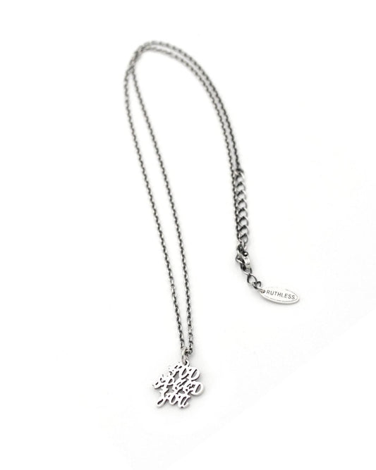 RUTHLESS | GOD SPEED YOU CHARM NECKLACE - 925 Silver