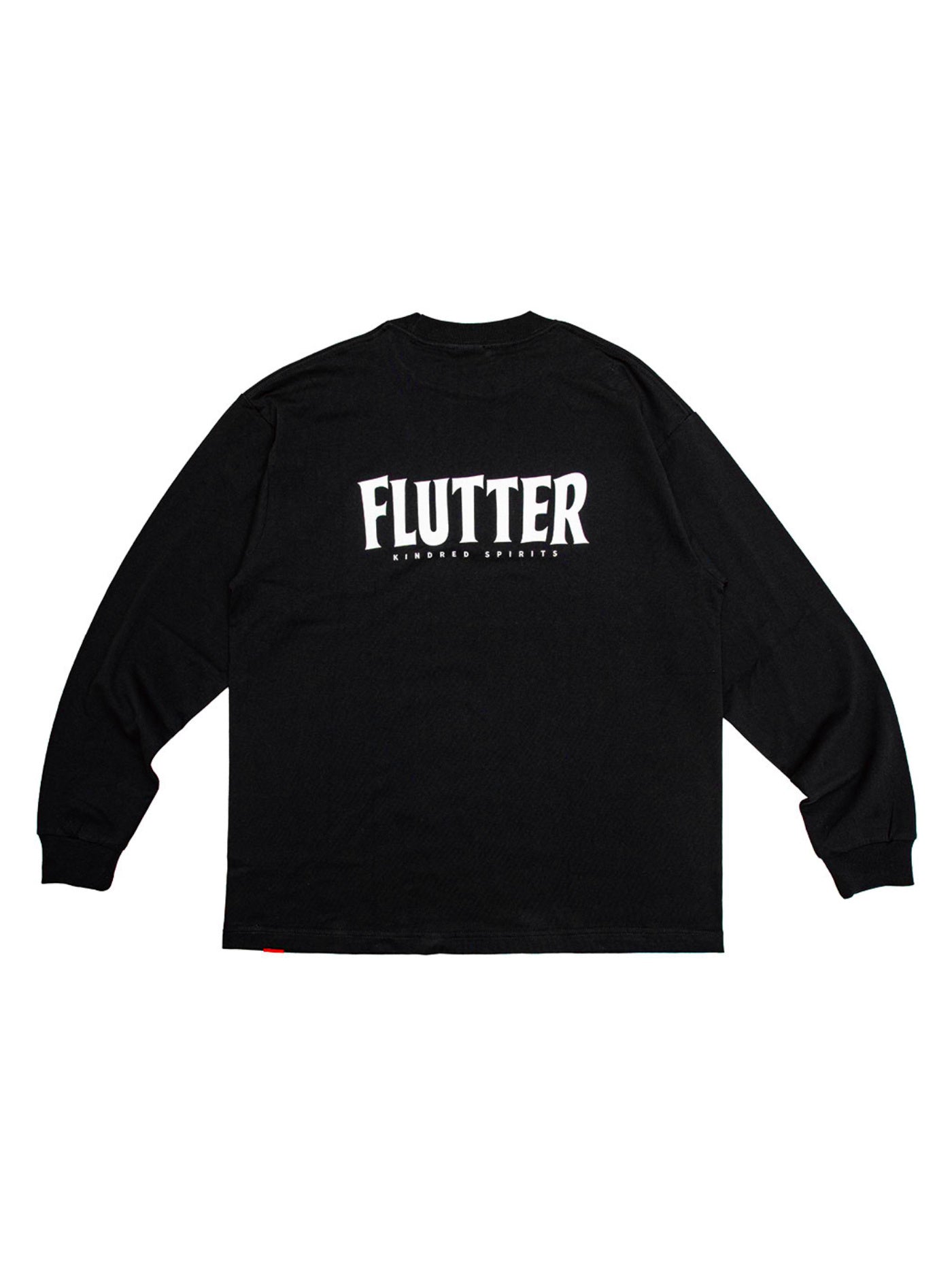 FLUTTER | OG Logo L/S Tee - Black