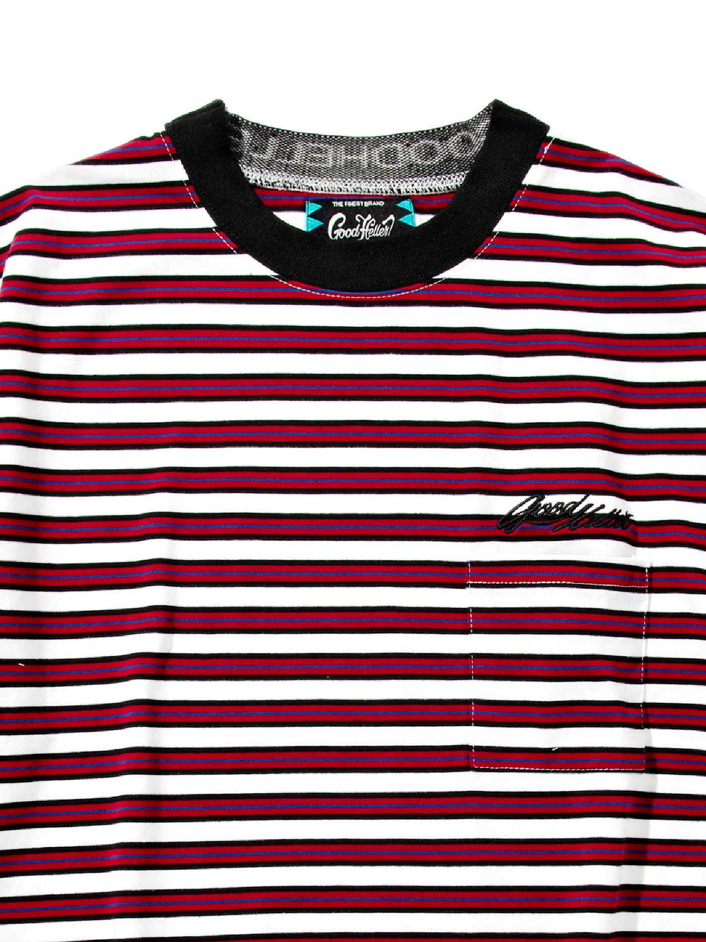 【8.23 (Sat) 12:00 Release】GOOD HELLER | BORDER S/S T-SHIRT - Red