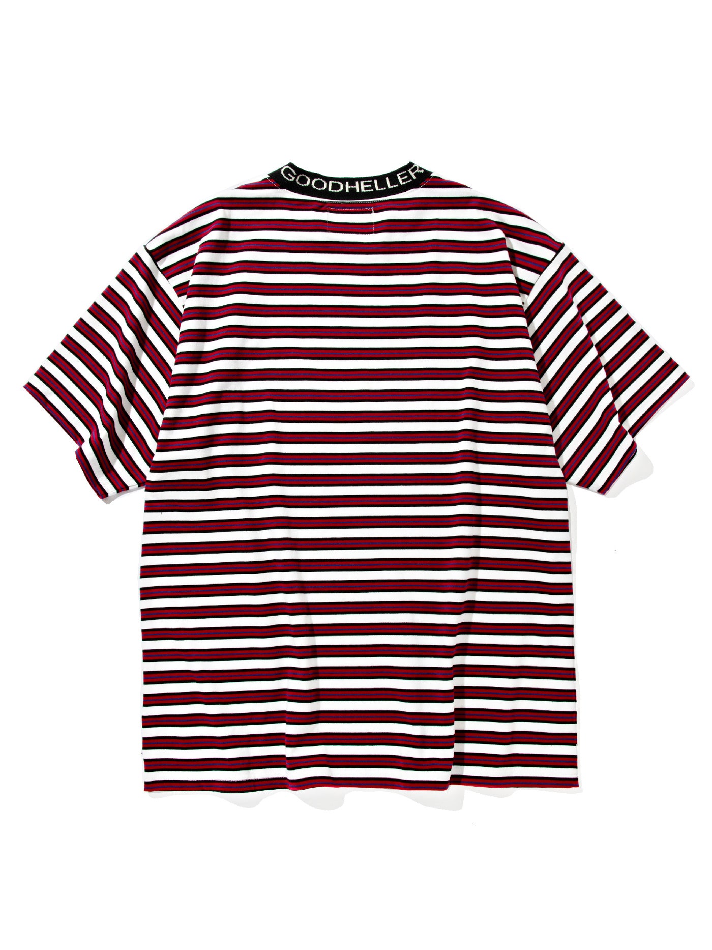 【8.23 (Sat) 12:00 Release】GOOD HELLER | BORDER S/S T-SHIRT - Red