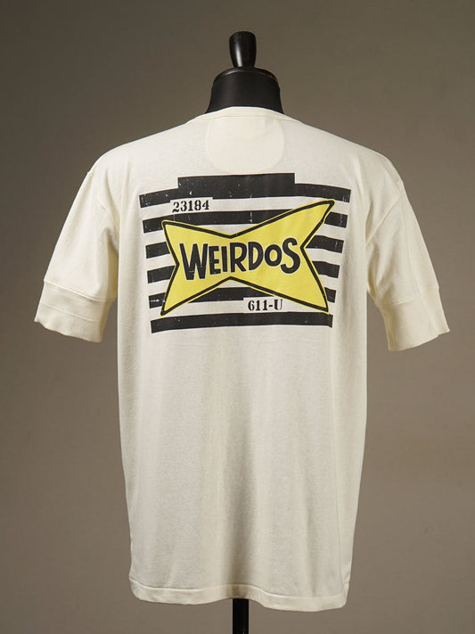 WEIRDO | WEIRDOS KUSTOM - S/S HENRY T-SHIRTS / WRD5125 - White