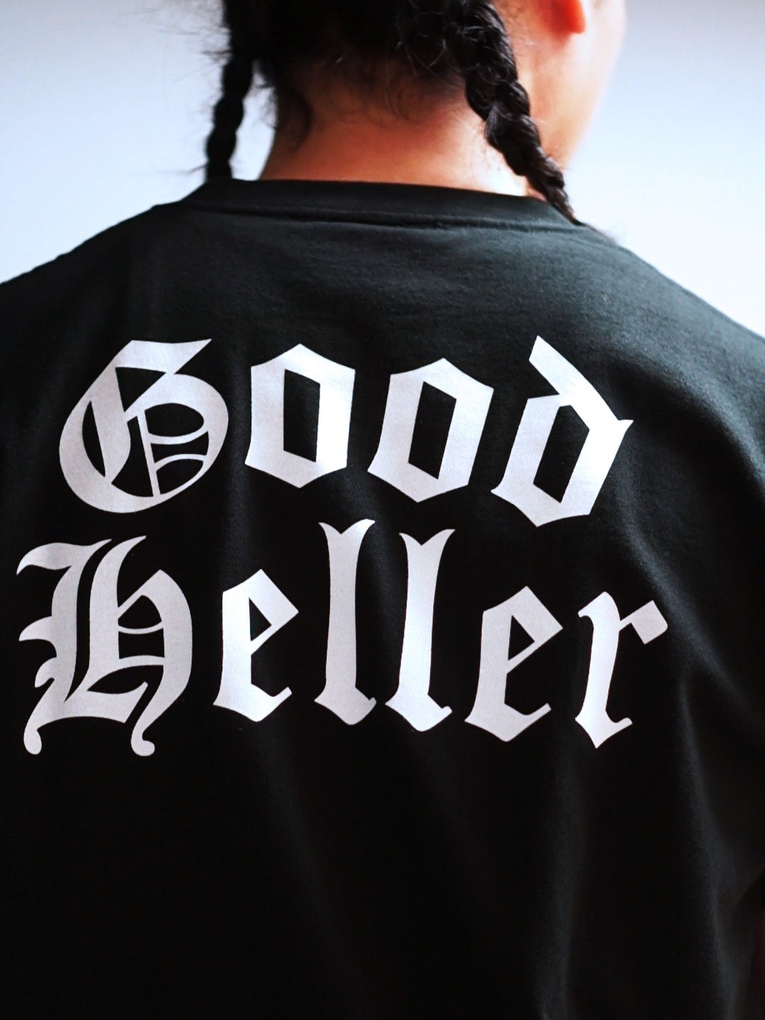 GOOD HELLER | THE S.O.L WING LOGO S/S T-SHIRT - Black