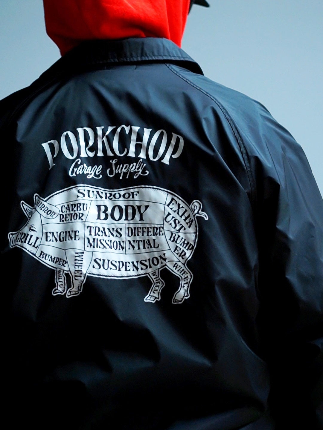 PORKCHOP | BOA COACH JKT - Black