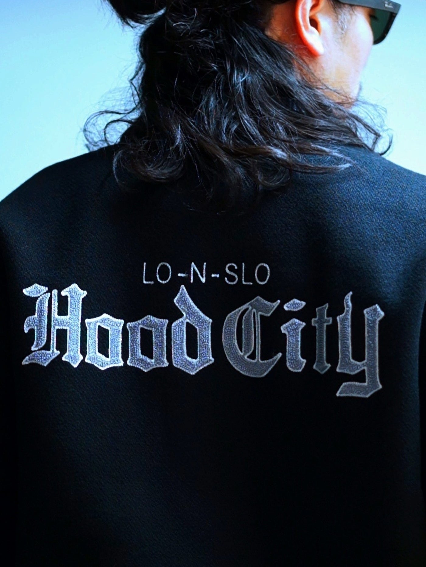 RADIALL | HOOD CITY - VARSITY JACKET - Black