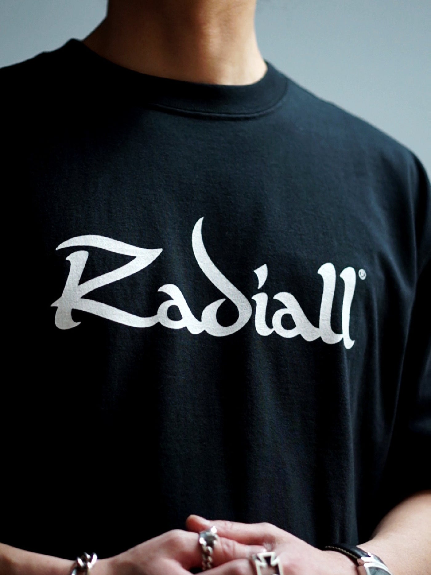RADIALL | Riddim - CREW NECK T-SHIRT S/S - Black