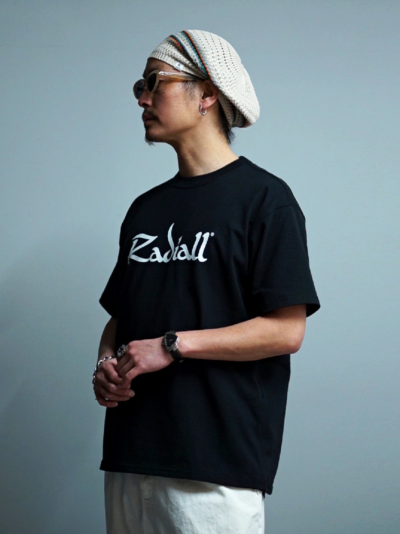 RADIALL | Riddim - CREW NECK T-SHIRT S/S - Black
