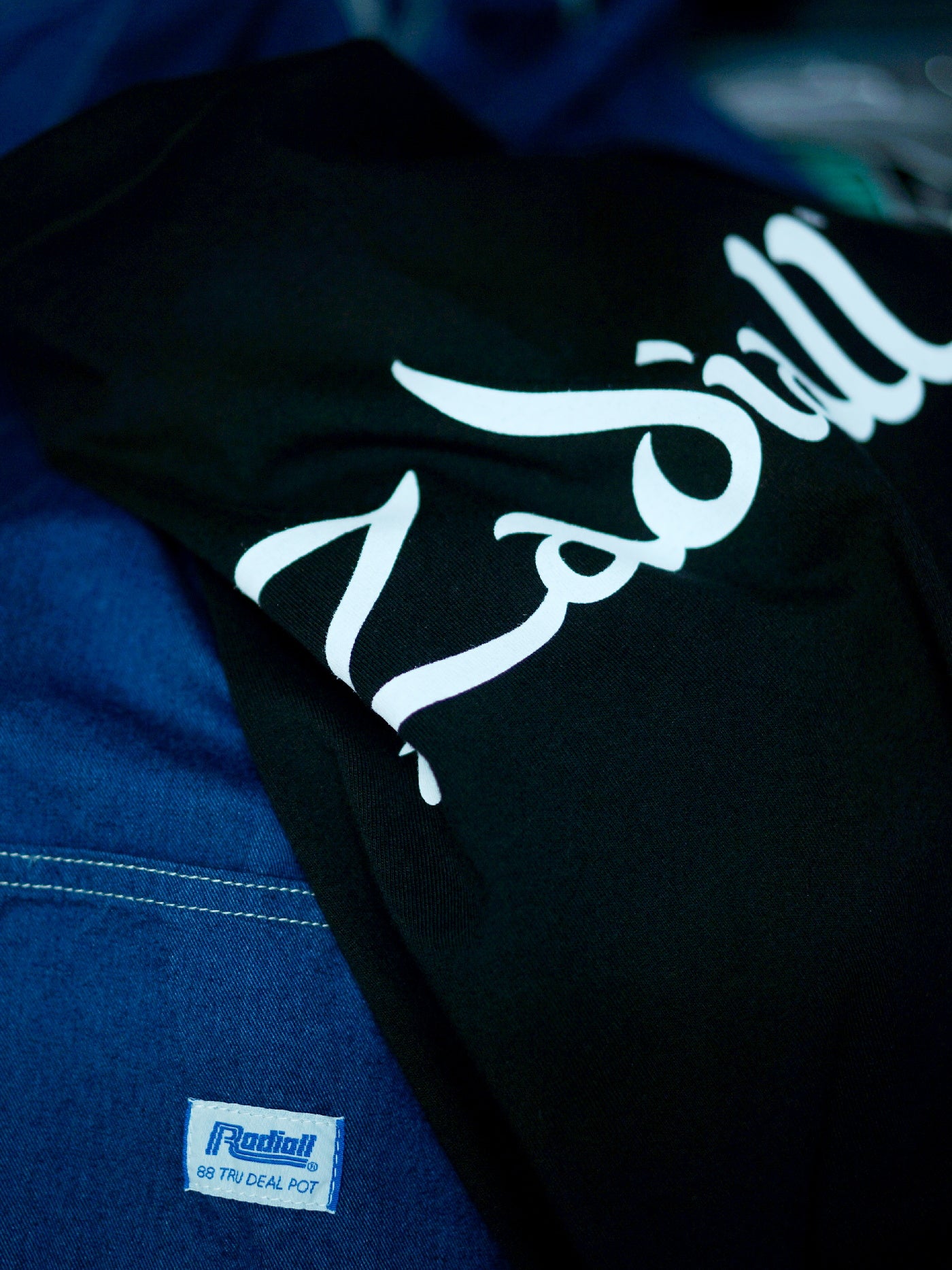 RADIALL | Riddim - CREW NECK T-SHIRT S/S - Black