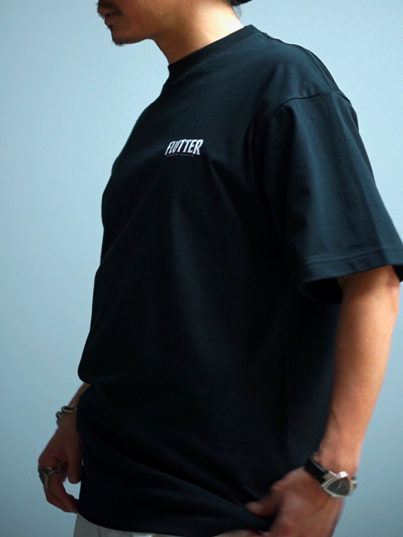 FLUTTER | OG Logo S/S Tee - Black