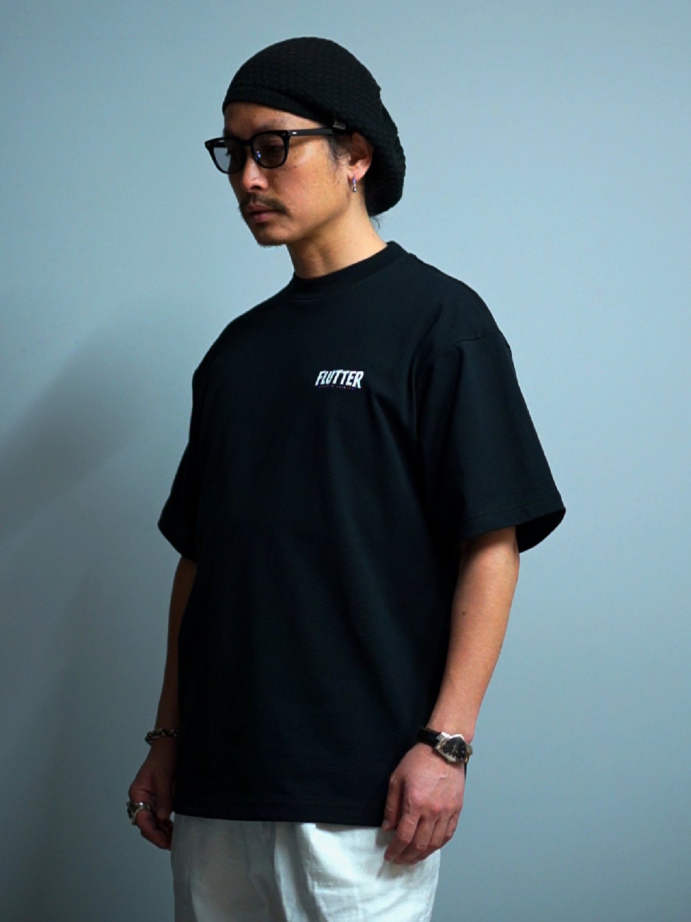 FLUTTER | OG Logo S/S Tee - Black