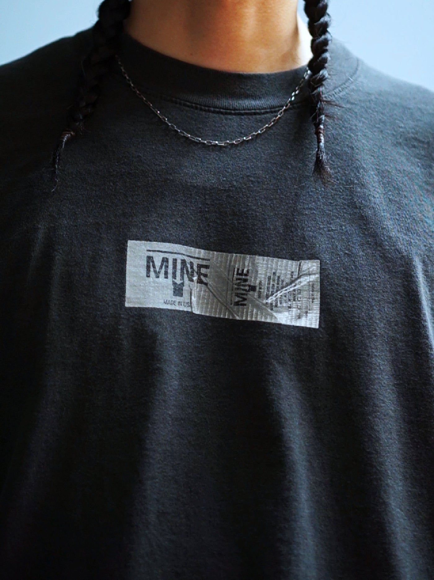 MINE USA | Duck Tape L/S Shirt - PD Black