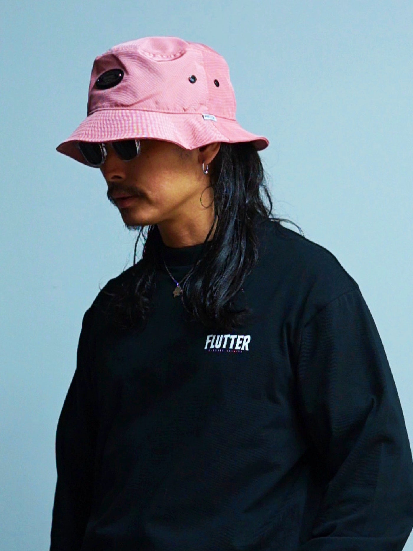 FLUTTER | PE Oxford Bucket Hat