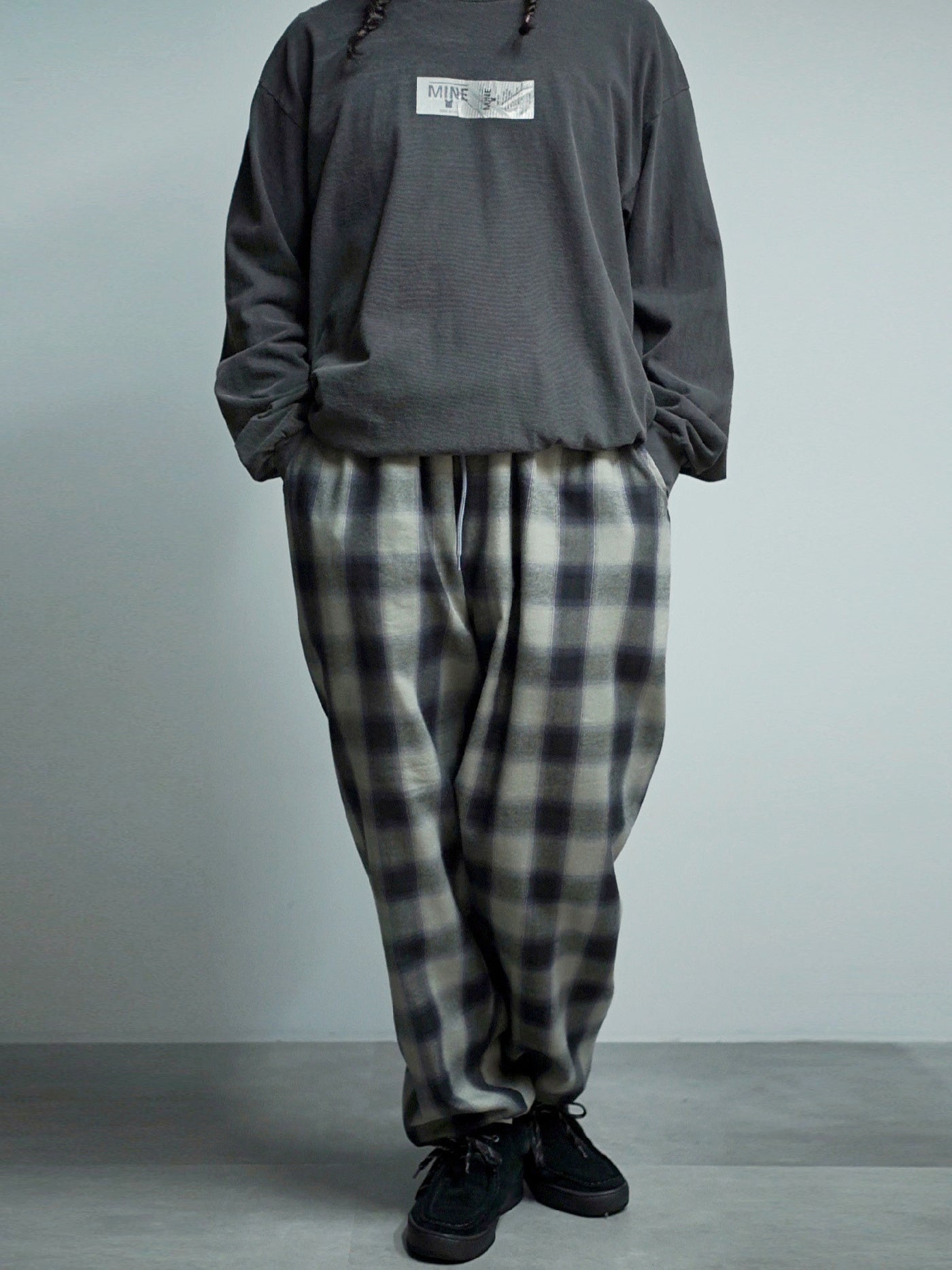 MINE USA | Ombre Easy Pants - Black
