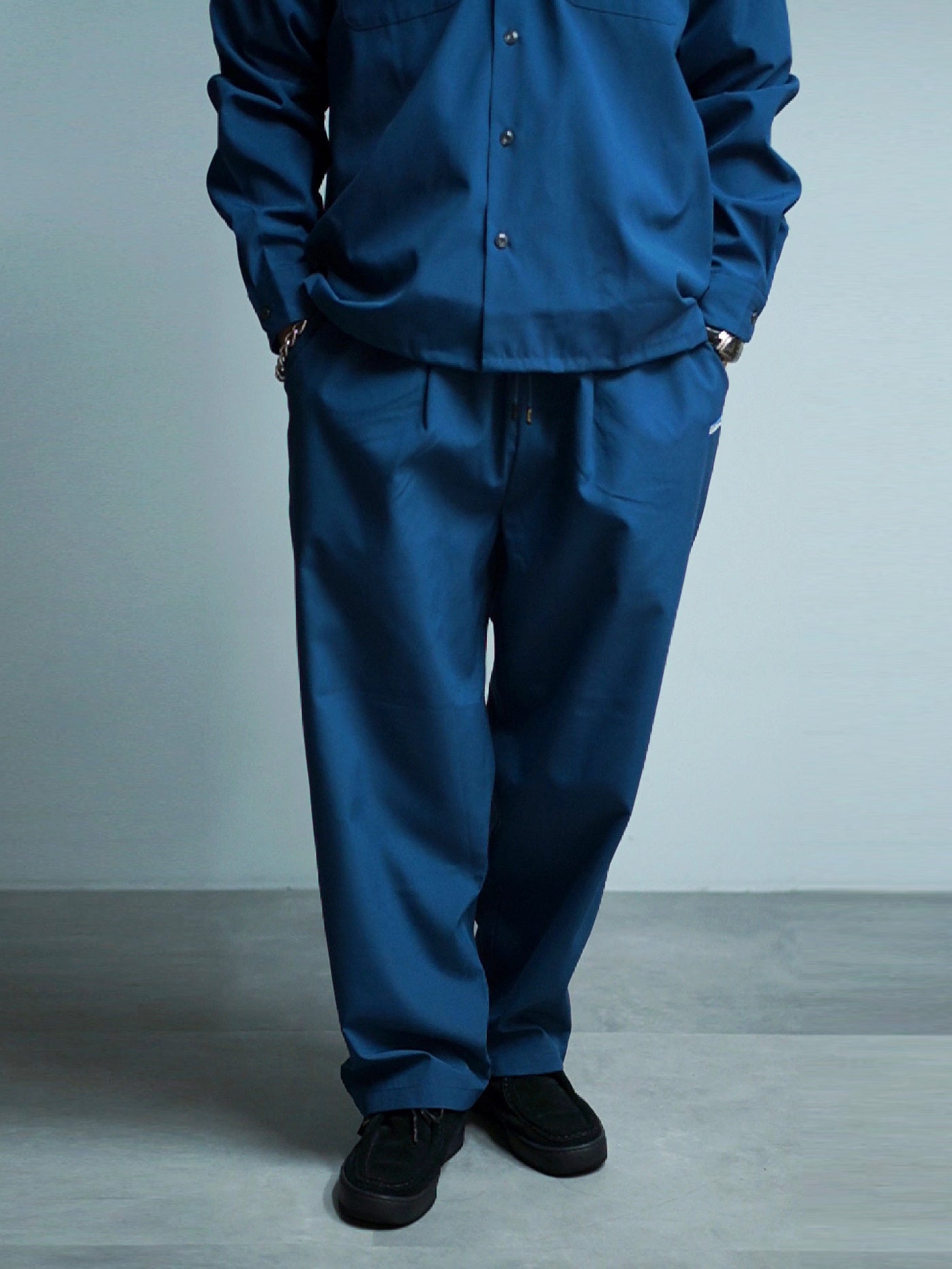 RADIALL | Wheels - STRAIGHT FIT EASY PANTS - Navy