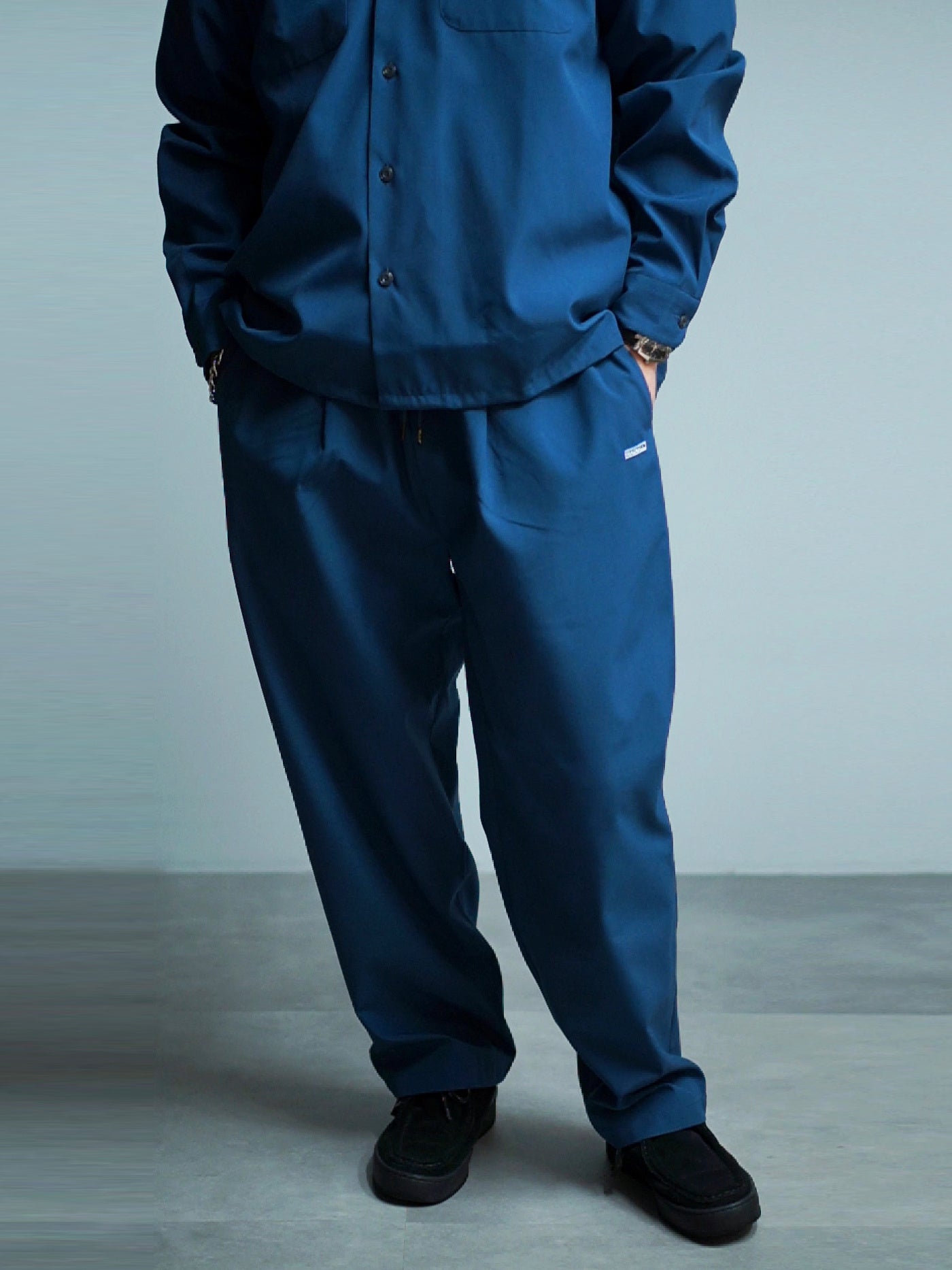 RADIALL | Wheels - STRAIGHT FIT EASY PANTS - Navy