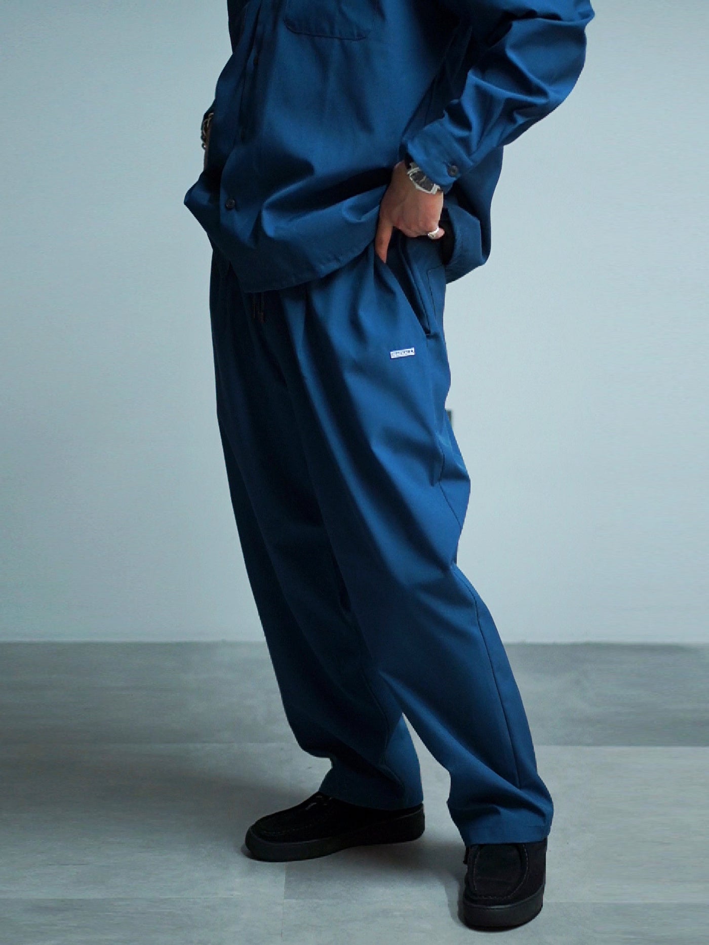 RADIALL | Wheels - STRAIGHT FIT EASY PANTS - Navy