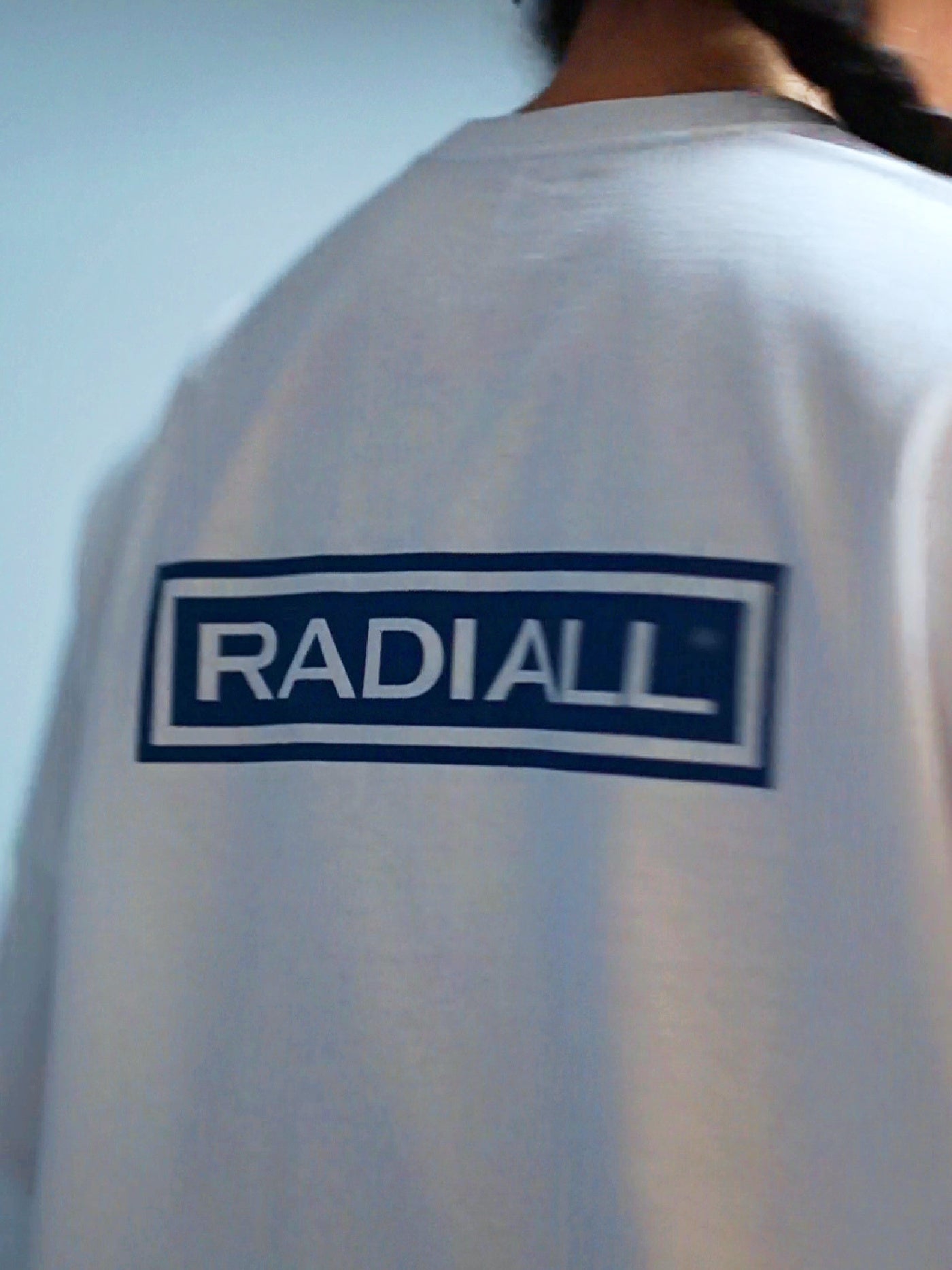 【8.23 (Sat) 12:00 Release】RADIALL | Wheels - CREW NECK T-SHIRT L/S - White