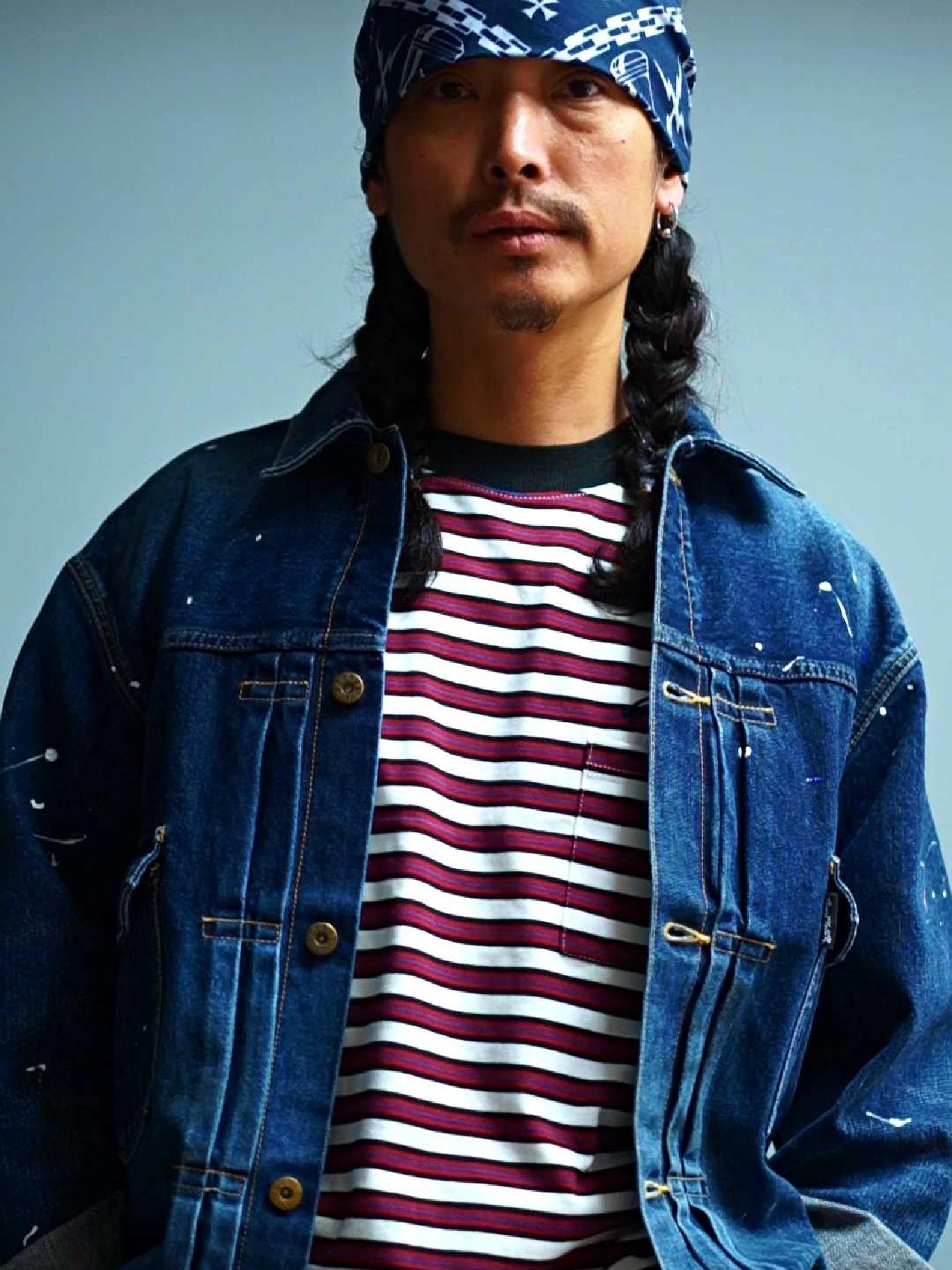 【8.23 (Sat) 12:00 Release】GOOD HELLER | BORDER S/S T-SHIRT - Red