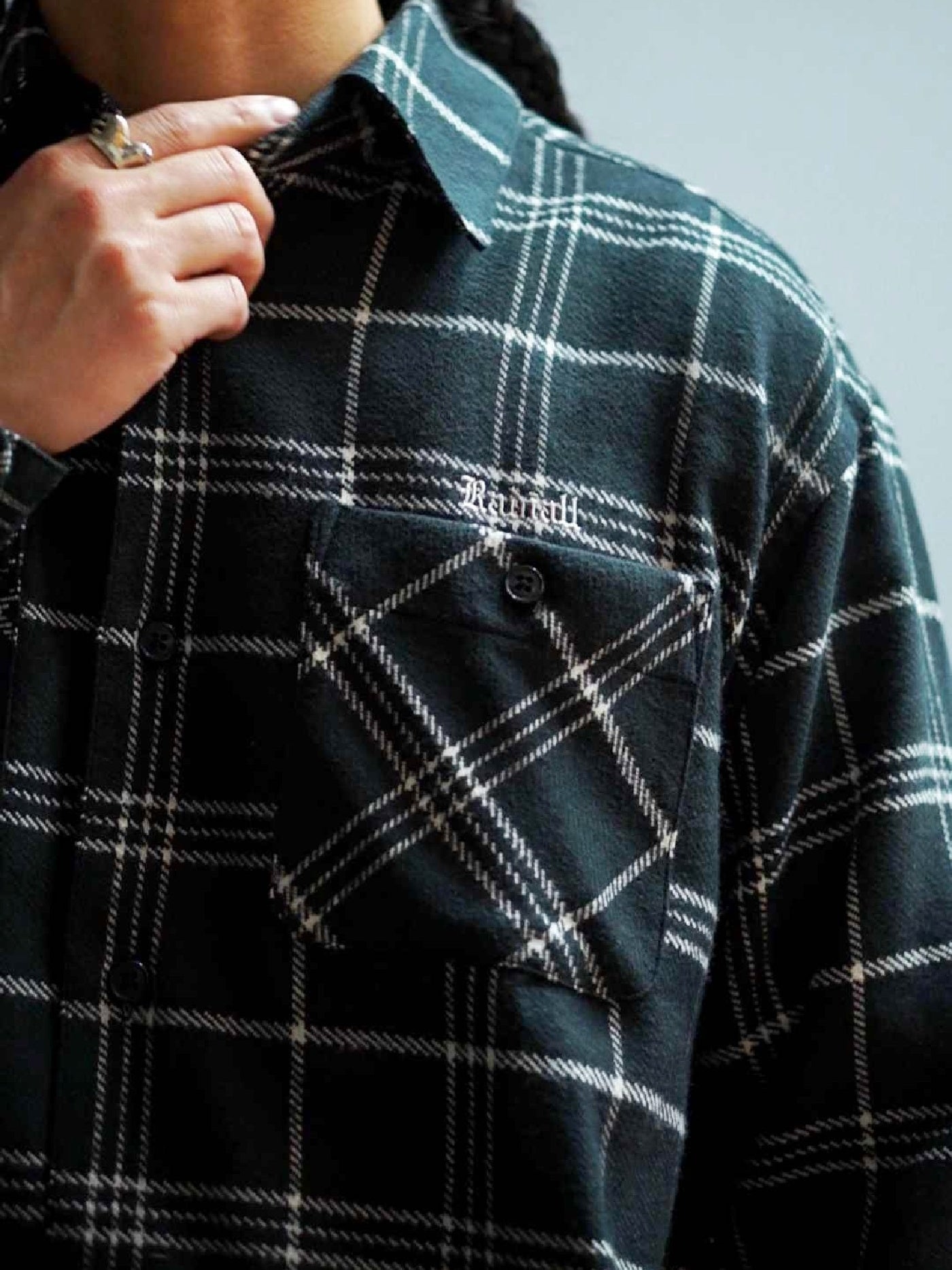 RADIALL | Cutlass - REGULAR COLLARED SHIRT L/S - Black