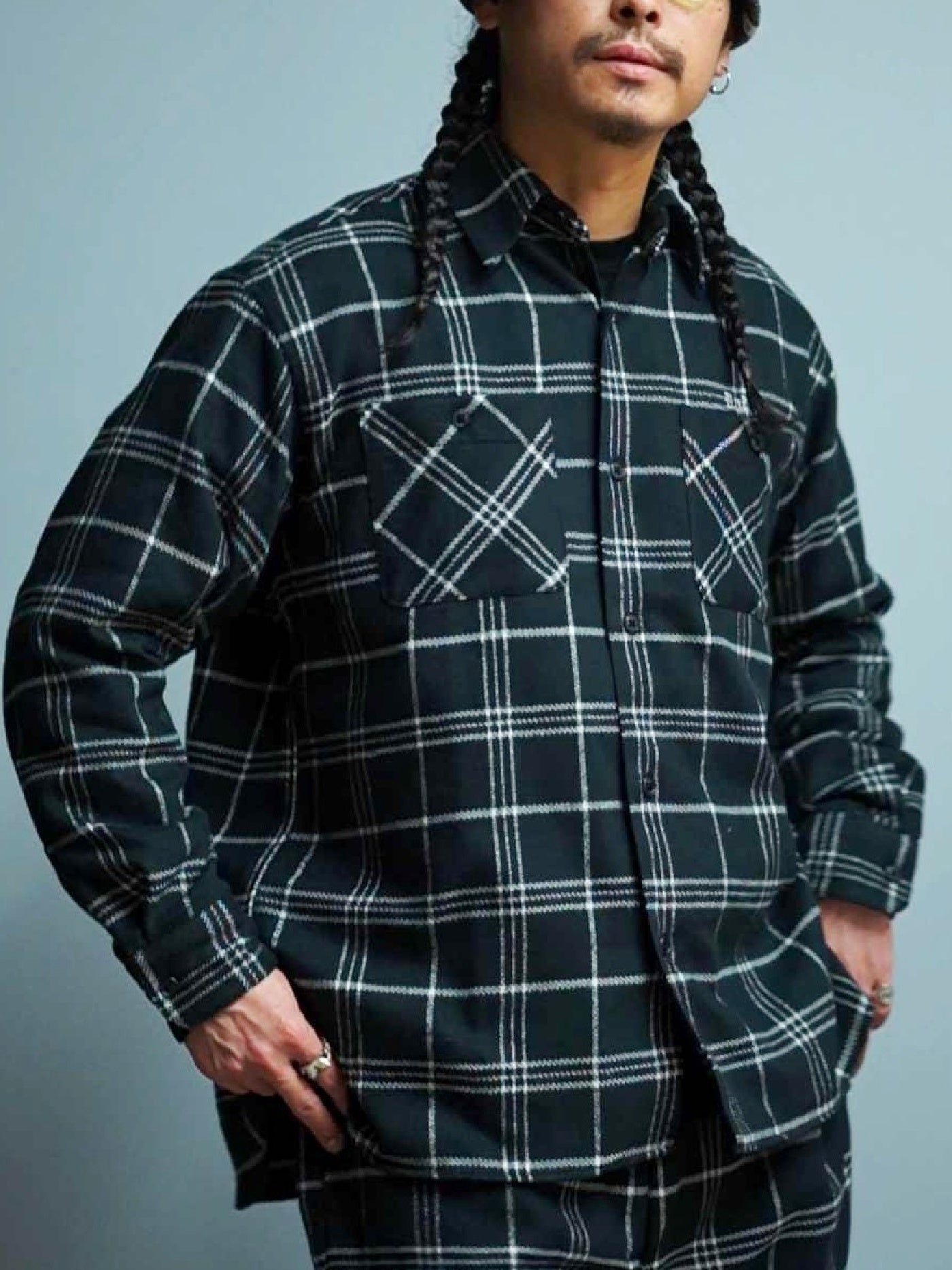 RADIALL | Cutlass - REGULAR COLLARED SHIRT L/S - Black
