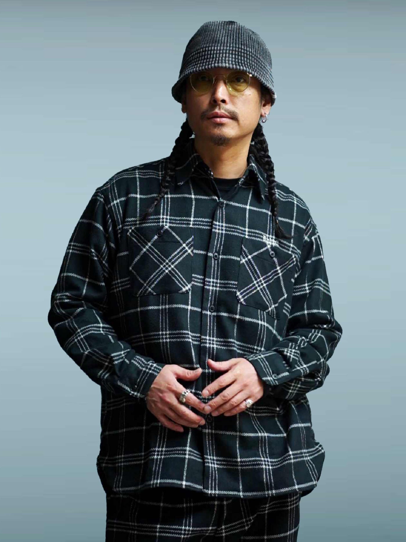 RADIALL | Cutlass - REGULAR COLLARED SHIRT L/S - Black