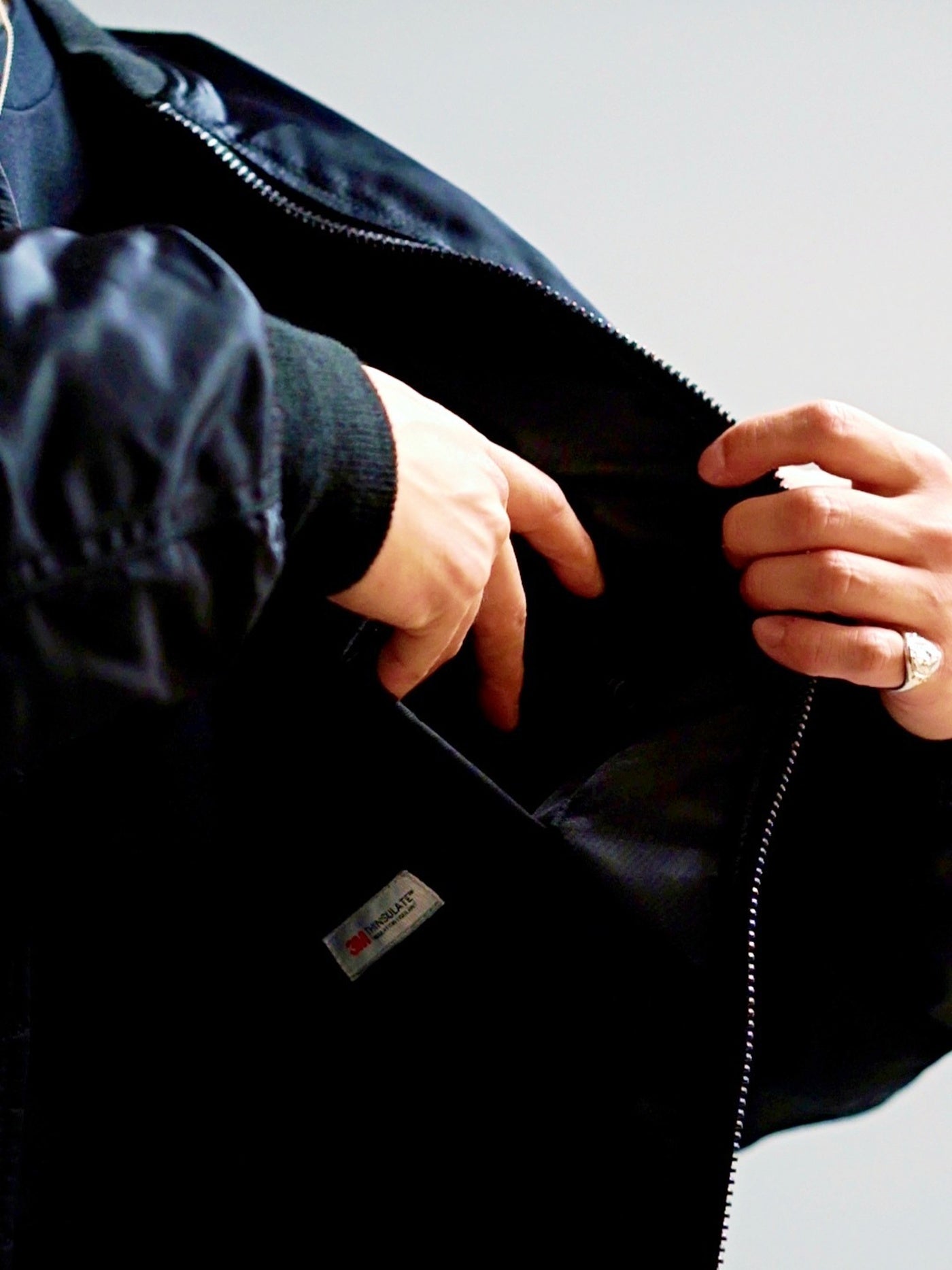 【11.1 (Sat) 12:00 Release】RADIALL | Club House - TANKERS JACKET - Black