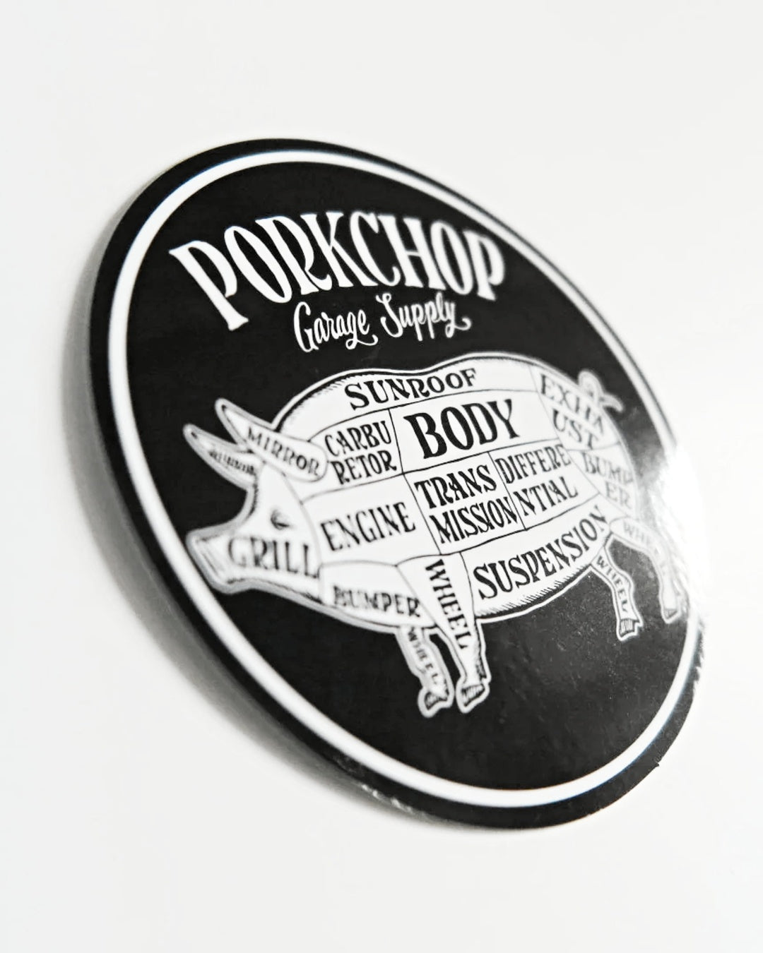 PORKCHOP | PORKCHOP CIRCLE STICKER