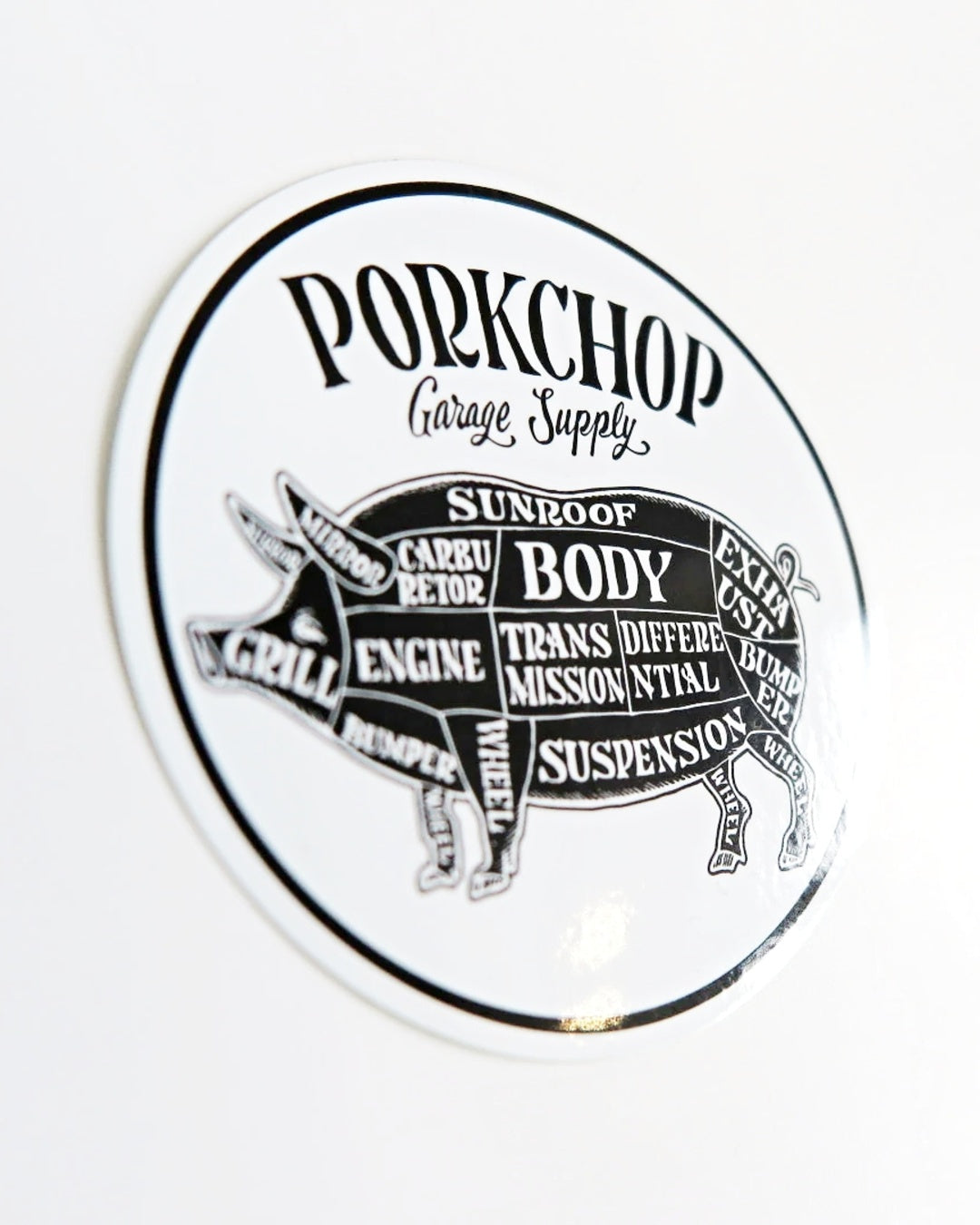 PORKCHOP | PORKCHOP CIRCLE STICKER