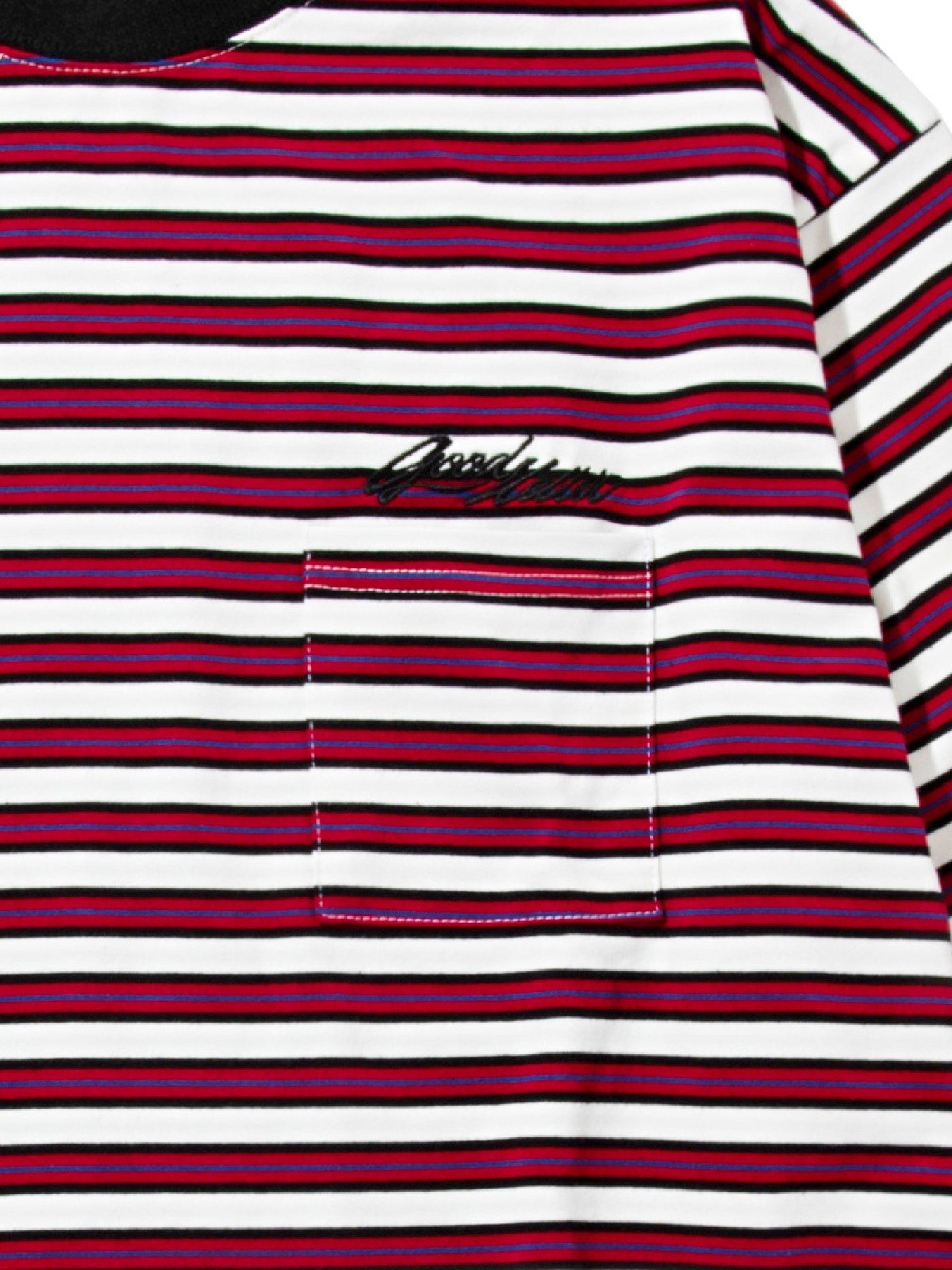 【8.23 (Sat) 12:00 Release】GOOD HELLER | BORDER L/S T-SHIRT - Red