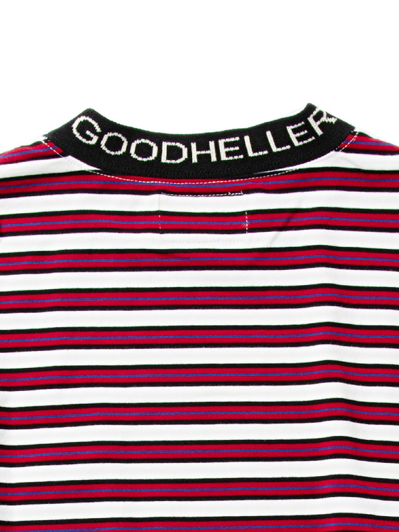 【8.23 (Sat) 12:00 Release】GOOD HELLER | BORDER L/S T-SHIRT - Red