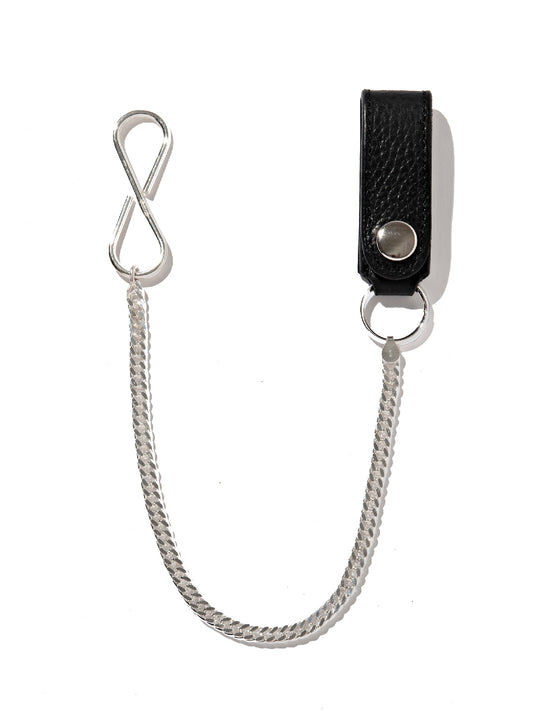 GOOD HELLER | SILVER FLAT TYPE WALLET CHAIN