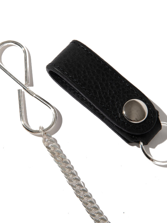 GOOD HELLER | SILVER FLAT TYPE WALLET CHAIN