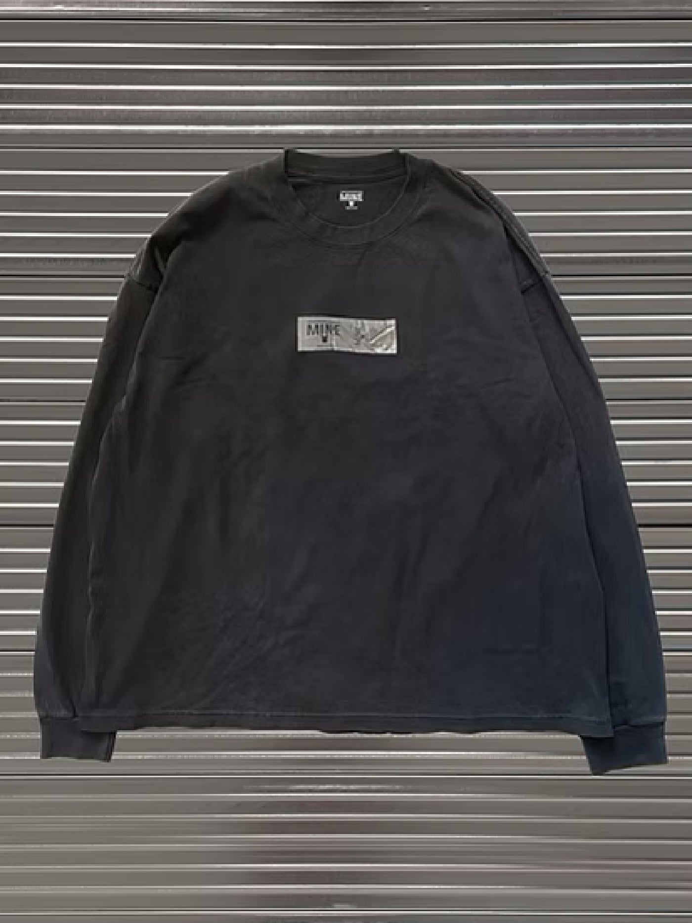 MINE USA | Duck Tape L/S Shirt - PD Black