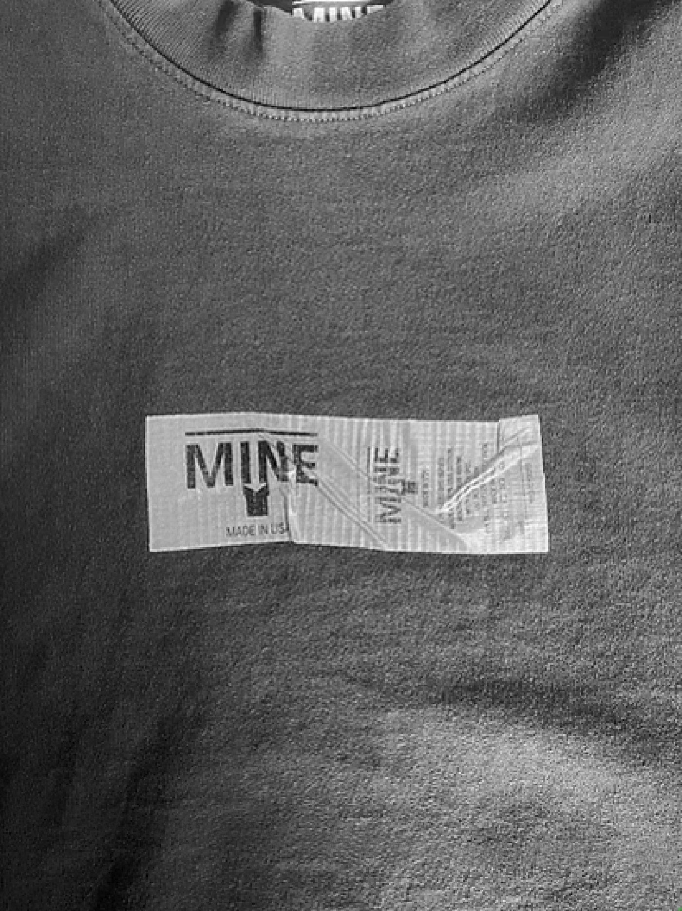 MINE USA | Duck Tape L/S Shirt - PD Black