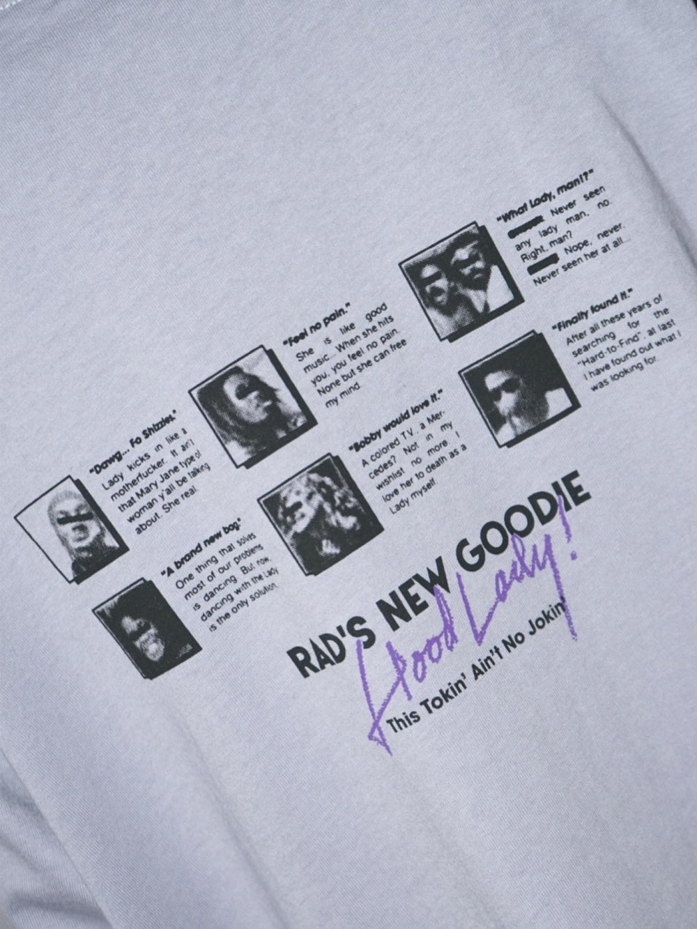RADIALL | CHROME LADY - CREW NECK T-SHIRT S/S - Purple Haze