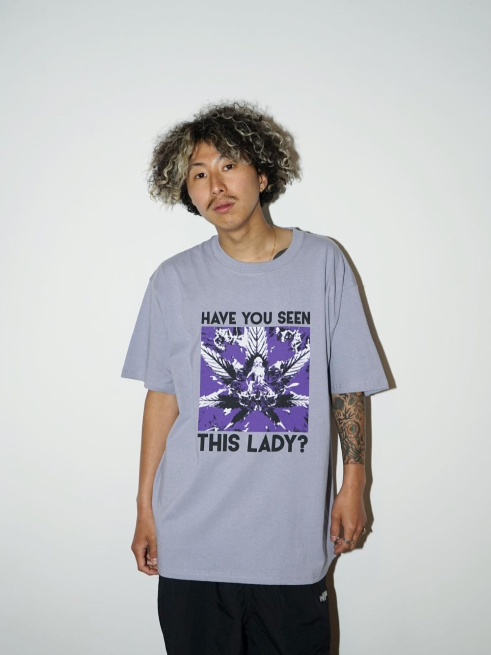 RADIALL | CHROME LADY - CREW NECK T-SHIRT S/S - Purple Haze