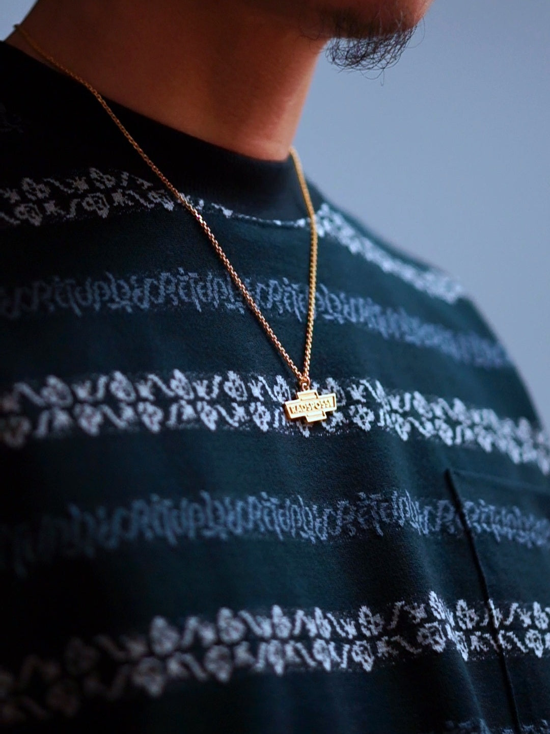 RADIALL | POSSE - EMBLEM NECKLACE - 18K Plated