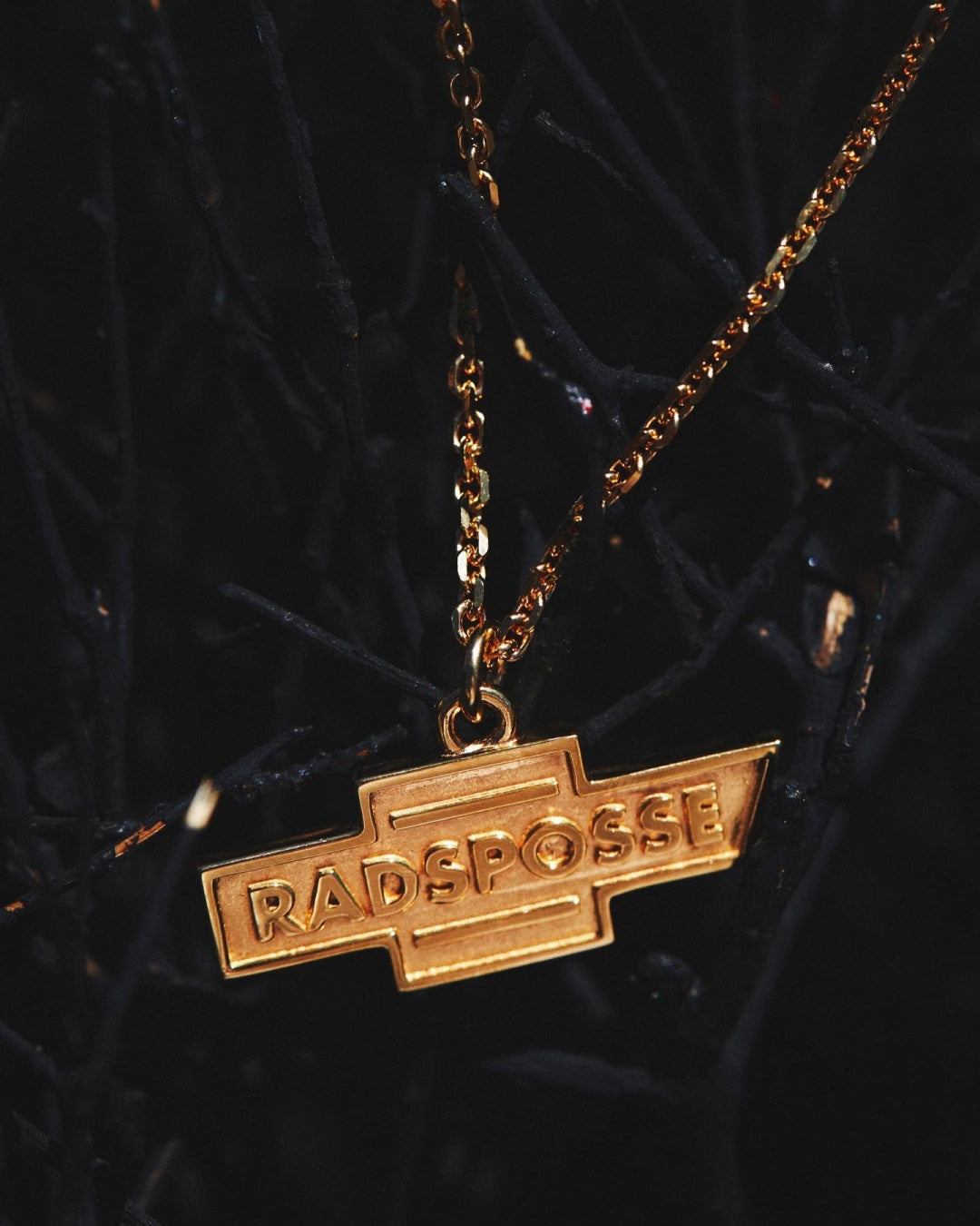 RADIALL | POSSE - EMBLEM NECKLACE - 18K Plated