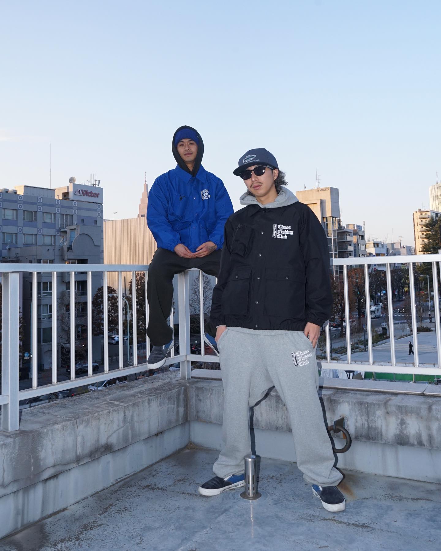 RADIALL | CHROME LETTERS - WINDBREAKER JACKET - Black