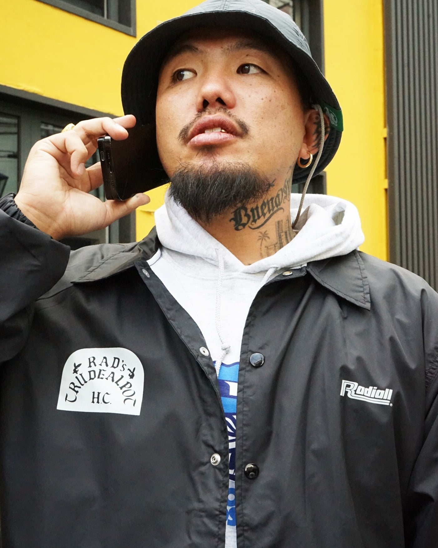 RADIALL | TOMBSTONE - WINDBREAKER JACKET