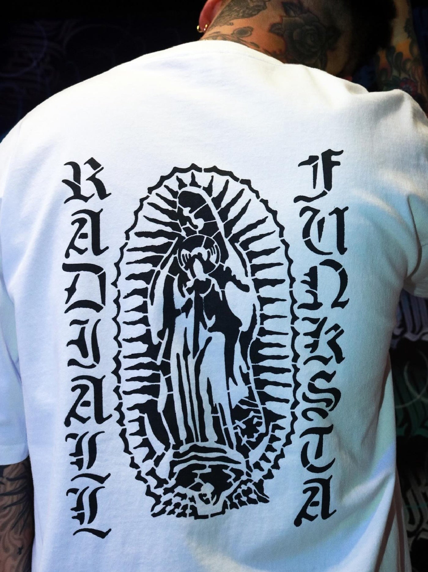 RADIALL | Charms - CREW NECK T-SHIRT S/S - White