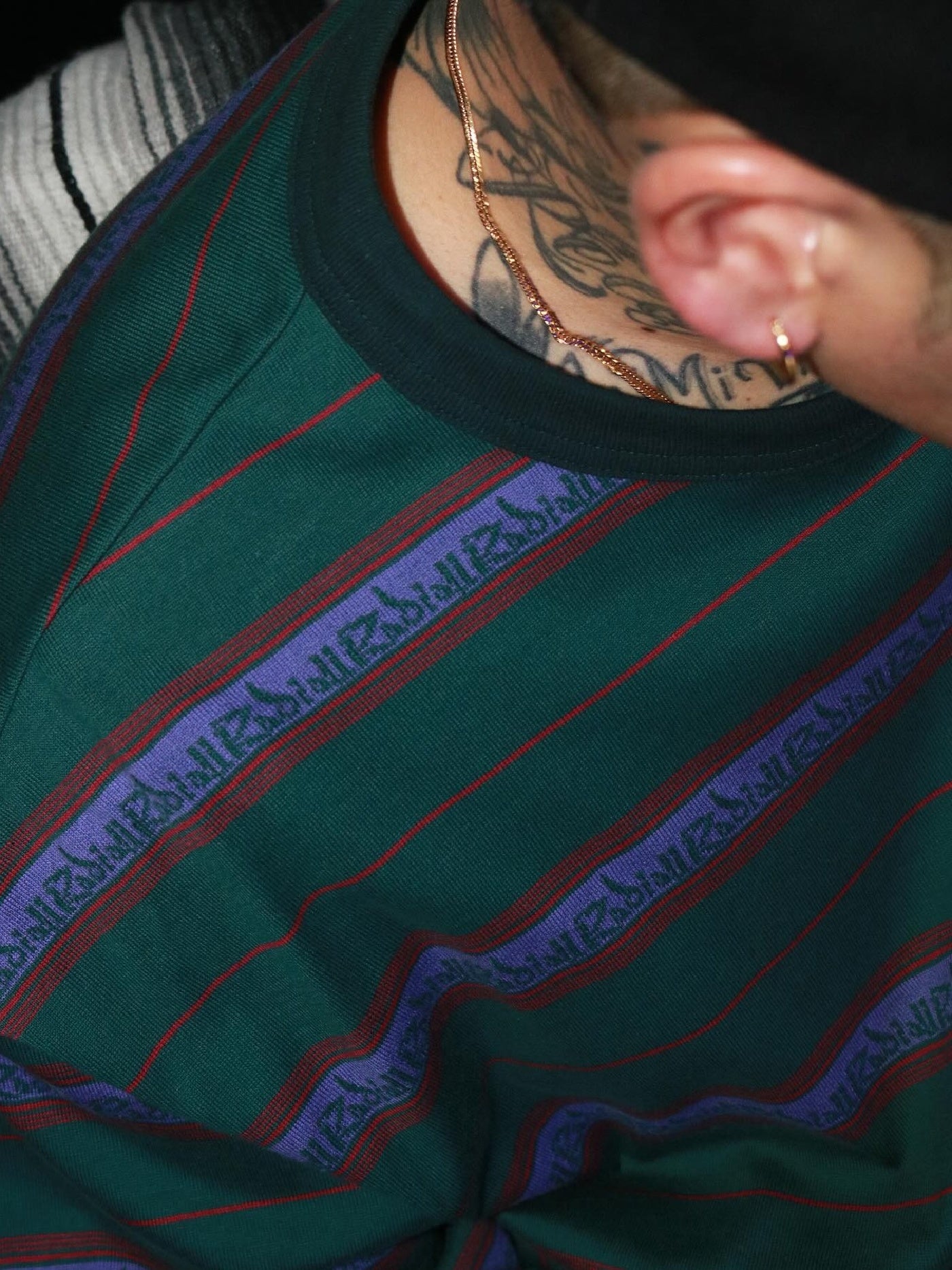 RADIALL | Lincoln Park - CREW NECK T-SHIRT L/S - Forest Green